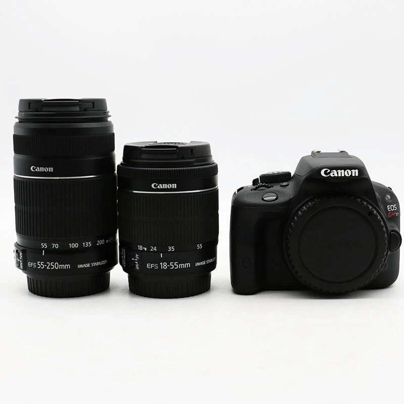 Canon Eos Kiss X7 Double Zoom Kit Digital Single Lens Reflex Camera