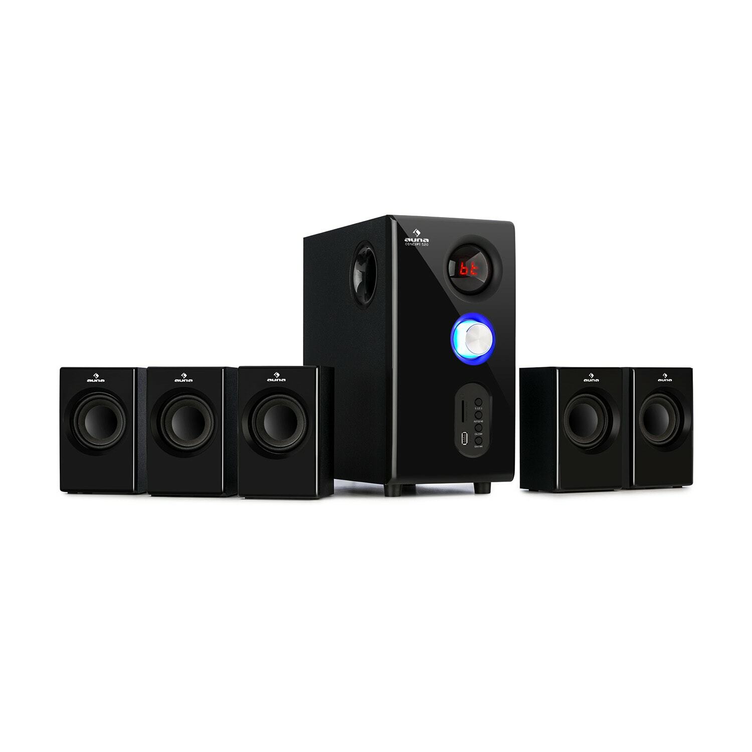 Купить 5.1 Lautsprecher Anlage 75W 