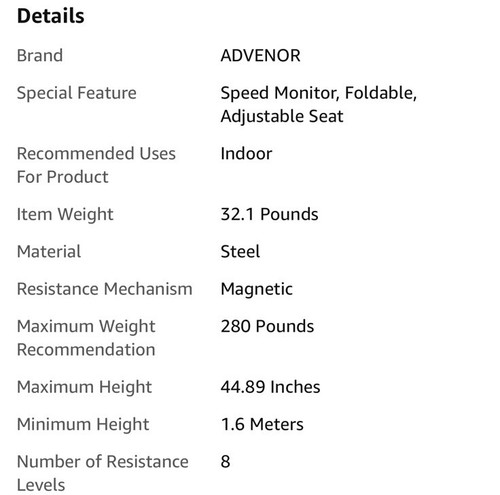 Exercise Fitness Bike Cycle With LCD Monitor - Picture 8 of 8