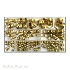 Imperial Brass Compression Olives -  Assorted Box & Individual Sizes Available