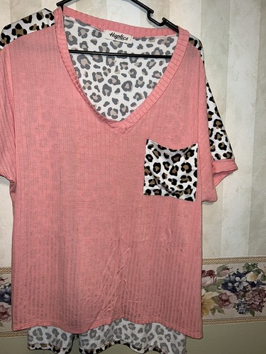 Haptics Leopard top