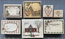 Holly Pond Hill RUBBER STAMPS RARE Uptown Rubber Stamp Designs  ~ YOU PICK