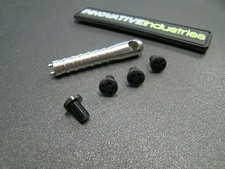 1911 .45 BLACK Stainless 5 HOLE Head Grip Screws Made in USA