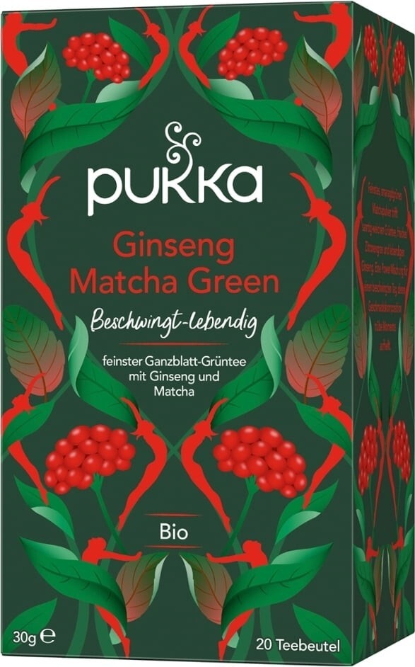 Pukka Herbs - Ginseng Matcha Green 20 Sachet - Image 8