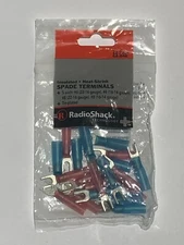 Insulated Heat-Shrink Spade Terminal Assortment 20-Pack #6 #8 22-16 16-14 gauge