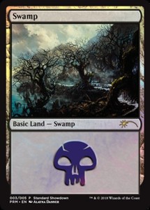 Swamp - Foil - 2018 Standard Showdown x1 - Unique & Misc Promos - NM-Mint, Engli