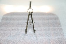 Dietzgen 3 1/2" Drafting Compass Made In Germany 1 5/8" span