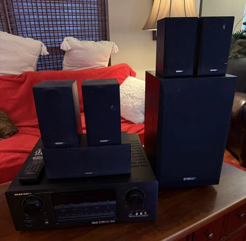 Marantz AV sound receiver SR5400 + 5 Energy surround sound speakers + Subwoofer