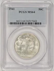 1941 Walking Liberty Silver Half Dollar 50c PCGS MS64 16517669