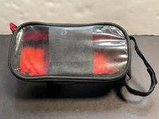 BELL bicycle bike phone case bag carrier pouch straps zipper 4" x 7 1/2" black