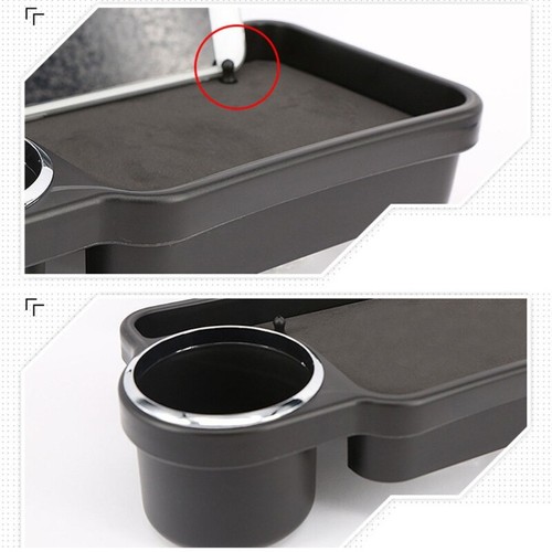 Auto Rückenlehne für Sitz Organizer Faltbar Getränkehalter Tragbar Hinten für Sitz Tisch Tr - Bild 6 von 8