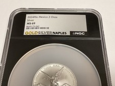 Mexican Libertad Grade MS 69 Silver Bullion Coins for sale | eBay