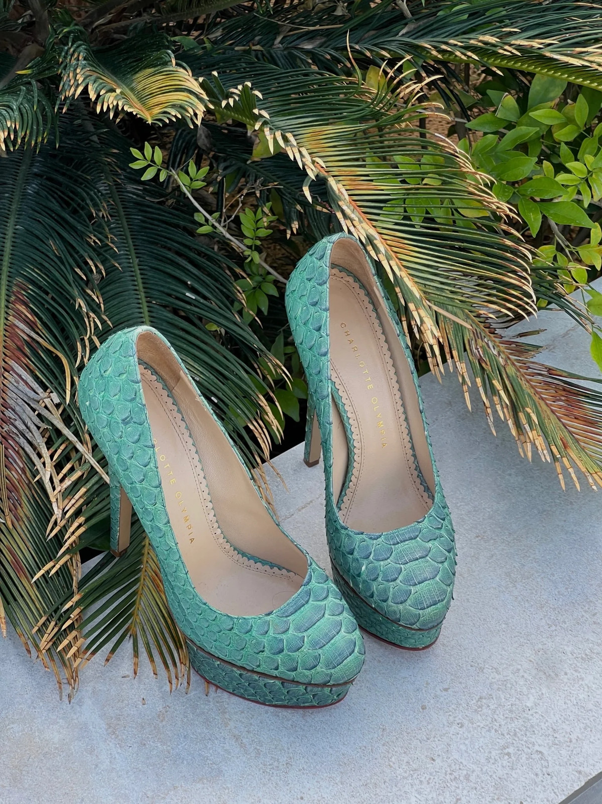 CHARLOTTE OLYMPIA Heels: Luxurious Python Design,… - image 7