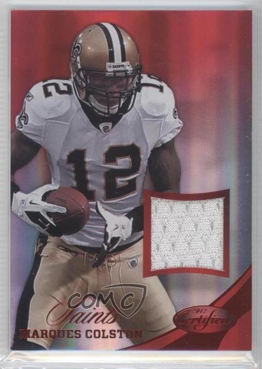 2012 Certified Materials Mirror Red 197/199 Marques Colston #59 e2e