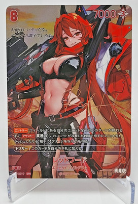 SIGNED!! Nivel Arena - NIKKE - BT01-019 SPR - Red Hood - Near Mint Japan New
