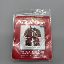 Mill Hill Cross Stitch Glass Bead Kit Santa  s Closet MH16-6305