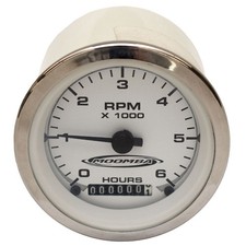 Moomba Boat Tachometer Gauge 103596 | Beede 3 3/8 Inch w/ Hours