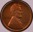 1913-P Lincoln Cent AU+ Details ***RARE ORIGINAL CENT***