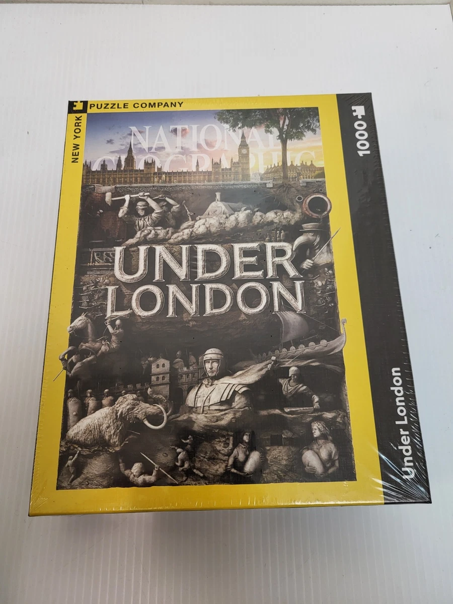 Puzzle Mappa Storica Di Londra 1000 Pezzi - 690x480mm Da JG