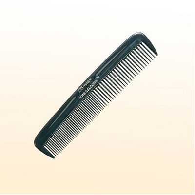Comair Black Professional Line Pocket Comb No. 404 B