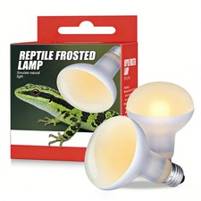 2pcs Reptile Heat Lamp 100W Daylight UVA Basking Light Bulbs for Lizards Turtles