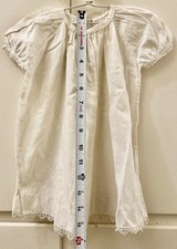 Antique 1800s Victorian Baby Dress Elaborate Lace Christening Baptism Gown