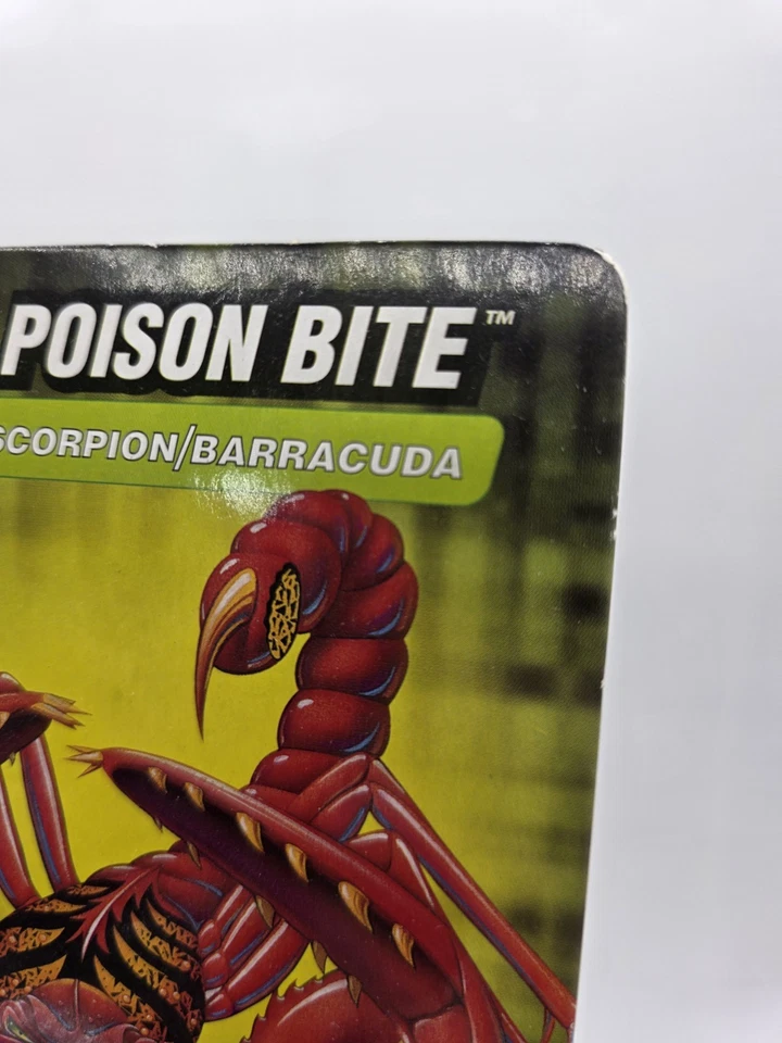 Transformers Mutant Beast Wars POISON BITE Scorpion/Baracuda 1999 Rare Brand New - Image 4 of 4
