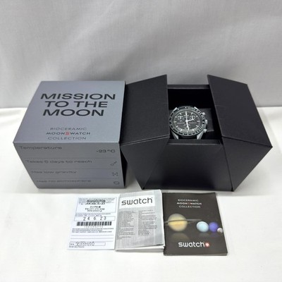 Omega Swatch Speedmaster Mission to the Moon S033M100 Bioceramic Quartz 42mm