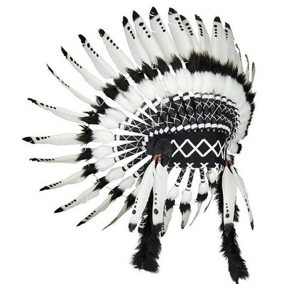 Indian Headdress Chief Indian Hut für Themenfeierlichkeiten für Party