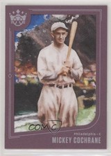 2019 Panini Diamond Kings Plum Framed Mickey Cochrane #8 HOF o6b