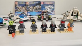 Lego Space Police Lot of 3 , 5973, 5983, 5981, 99% complete