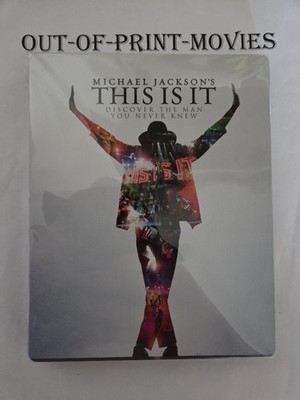 Blu-ray Steelbook Michael Jackson This is it aus Sammlung