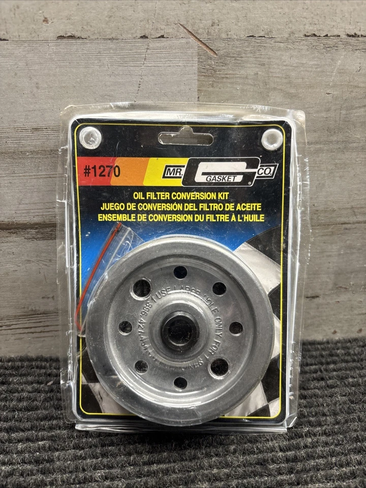 Kit de conversión de filtro de aceite Mr Gasket 1270 Foto 2 de 4