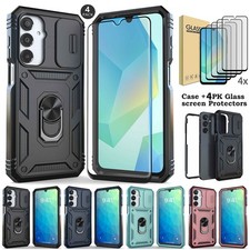 For Samsung Galaxy A16 5G Case Camera Protector Ring Stand / Screen Protector