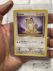 Pokemon Card Meowth 80/130 Base Set 2 Unlimited  Common WOTC 2000 NM/MT Vintage