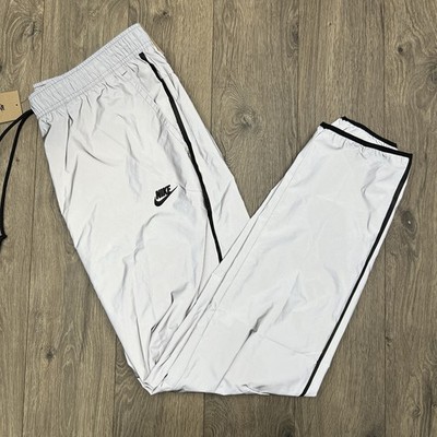 Nike Tech Woven Flash Pants Size XL Tall Mens Reflect Silver Black