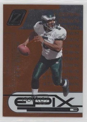 2005 Donruss Zenith Epix 4th Down Orange /250 Donovan McNabb #E-11 fm0