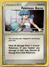 Holo Foil Pokemon Nurse 023/034 Classic Collection Trading Card Game Classic