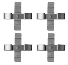 BOSCH 1 987 474 764 Juego de accesorios Pastillas de freno de disco delanteras para PORSCHE Macan (95B)