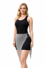 Chainmail Skirt, 10 mm Aluminium Butted Chainmail Skirt Fantasy Cosplay Costume