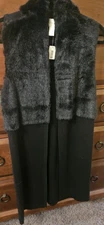 Fur Sweater Vest