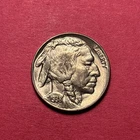(1) Beautiful Vintage 1938-D Buffalo/Indian Head Nickel CHOICE BU-BRILLIANT UNC