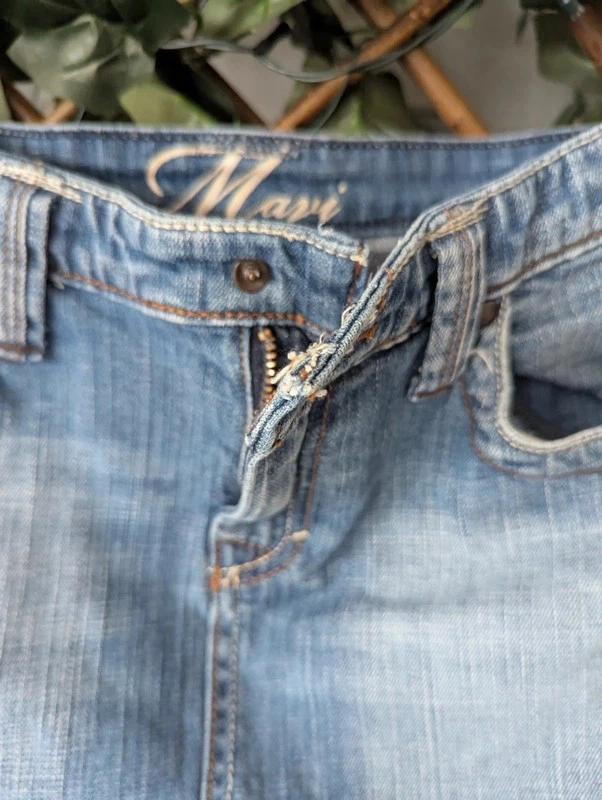 Minifalda Mavi Jeans Azul Denim Talla 28 – Estilo Clásico Vintage Y2K Foto 4 de 4