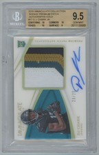 DJ Chark 2018 Panini Immaculate RC Auto /25 BGS 9.5 Jersey #PR-DC
