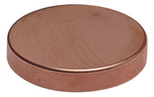 Straight, Wrot Copper, Cup 1 in