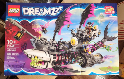 LEGO DREAMZZZ NIGHTMARE SHARK SHIP 71469..**SEALED**NEW**LOOK!