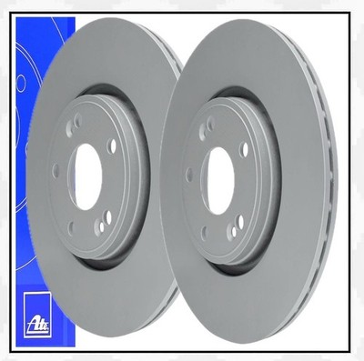 2x ATE 24.0126-0123.1 Bremsscheibe für RENAULT LAGUNA I BG0 1 KG0 1