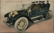 Detroit,MI Flying Squandron 1912 Ehling,Cleveland,OH Wayne County PSC Co.