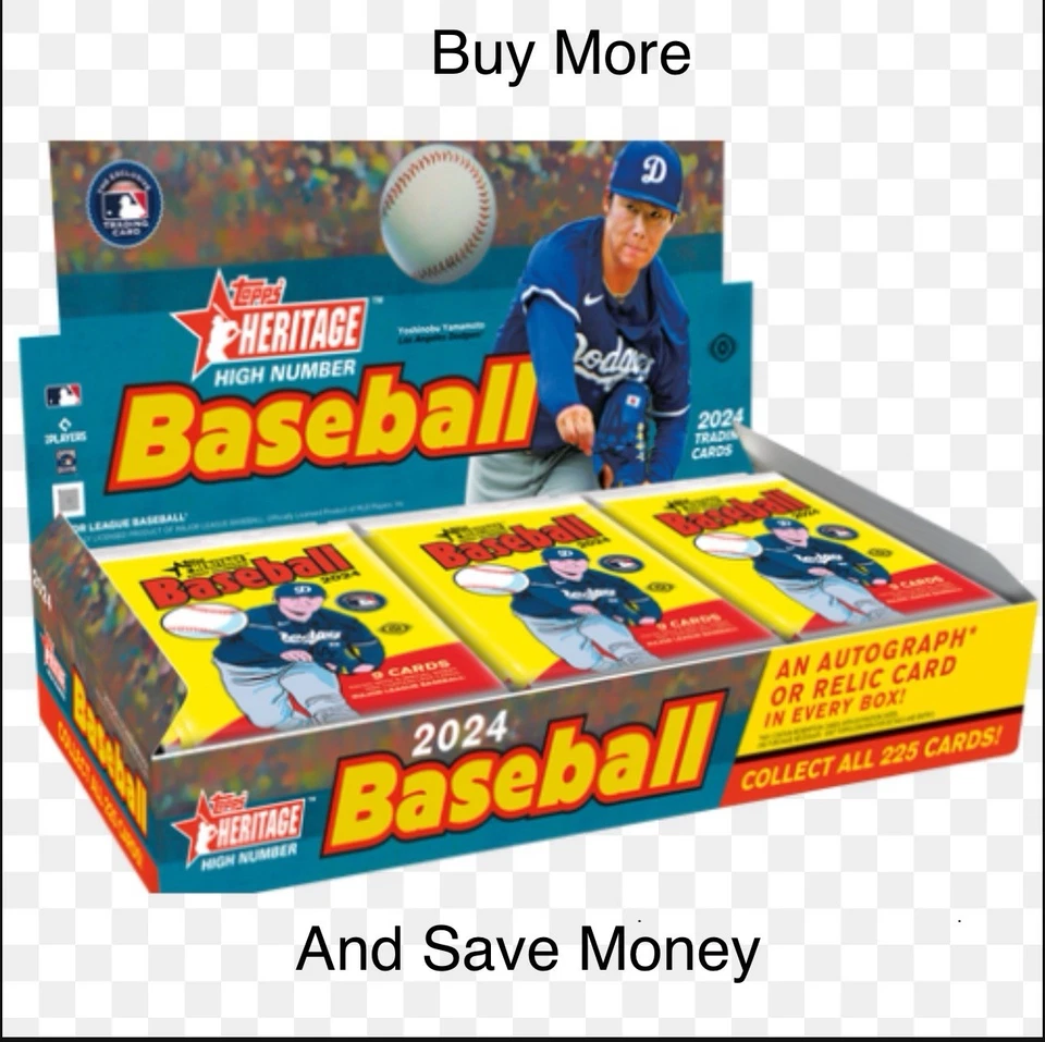 2024 Topps Heritage High Number Complete Your Set 501 - 699 Base 700 - 725 SP - Image 1 of 1