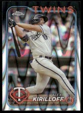Alex Kirilloff 2024 Topps Chrome RayWave Minnesota Twins #206